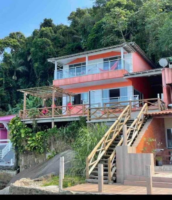 Casacoral Casa Na Encosta Da Ilha De Itacuruca, Vista Para O Mar Villa Mangaratiba Exterior photo